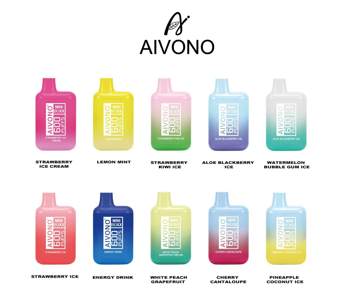 New-Design-Aivono-Aim-Mini-Boxx-600-Puff-0-2-5-Nic-Salt-Vaporizer-Starter-Kit-E-Cig-Disposable-Vape-Pen