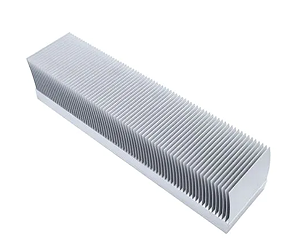 Custom High quality aluminium extrusion anodizing black heat sink