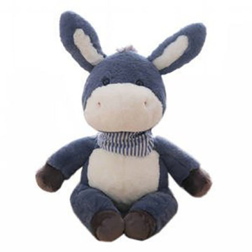 Purple donkey plush children's sleep toy decoration