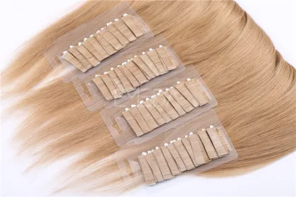 Raw natural Russian remy hair tape hair extension