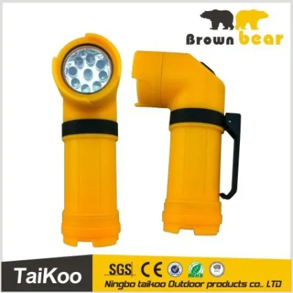 9led Taschen lamp cheap plastic flashlight