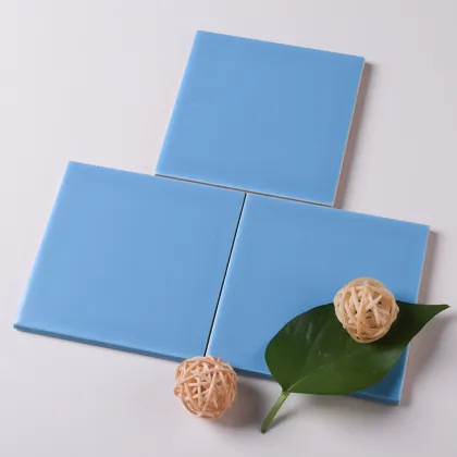 6X6 Inch Blue Onyx Ceramic Floor Tile for Balcony - Kajaria