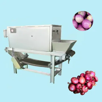 SUS 304 Automatic Onion Peeler / Onion Skin Peeling Machine