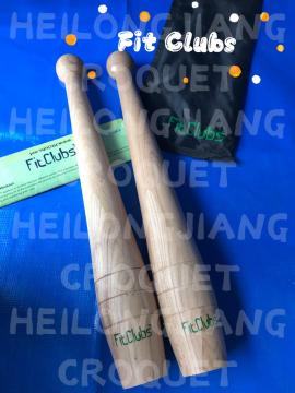 WOODEN GARDEN GAME-Fit Clubs