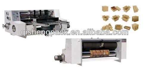 High speed corrugated carton rotary used die cutting machine