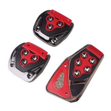 Universal Racing Pedal Kit: Brake, Foot Rest, and Cover