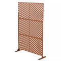 Laser cut Corten Steel Garden Screen Panels