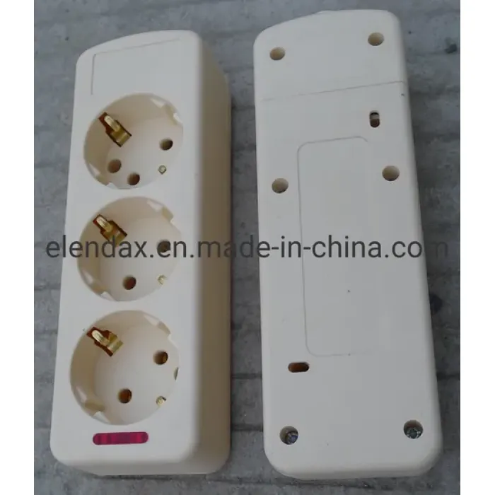 Soket ekstensi standar Eropa 10/16A (E9003E)