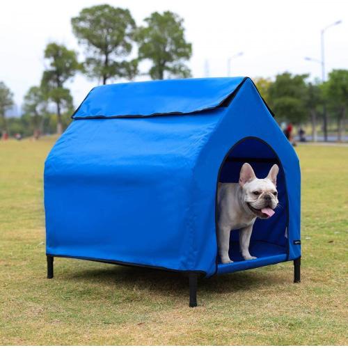 tenda ao ar livre de cachorro