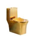 Hot sale ceramic gold toilet Closet