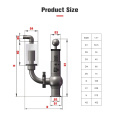 1.5 inchi spherical kudhibiti valve na kifuniko cha glasi