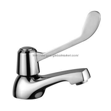 high leg brass washbasin faucet bathroom taps for basin