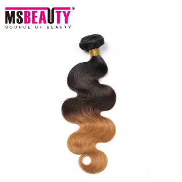 Xuchang Factory price 1b 27 ombre color bundles Body wave hair, ombre hair bundles with closure