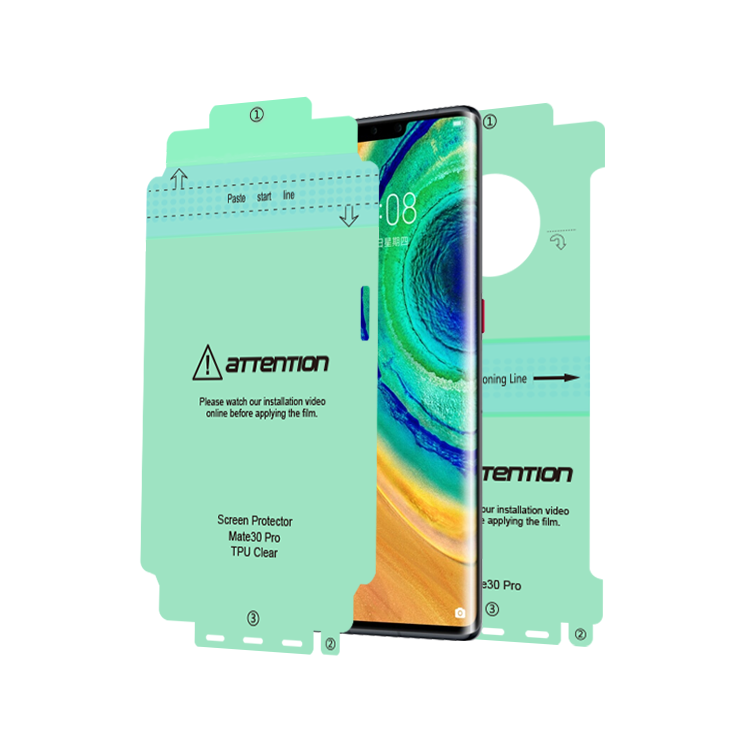 Front and rear screen protectors for Huawei Mate 30Pro