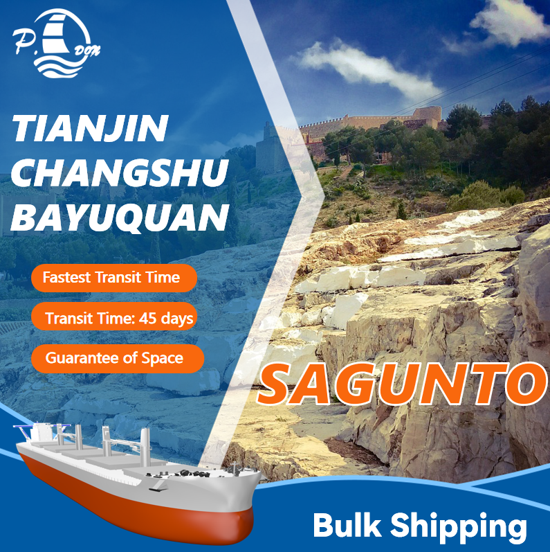Bulk Shipping from Tianjin to Sagunto