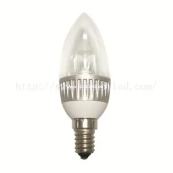 candle light  Energy Saving High Power 1w-3w LED Bulbs