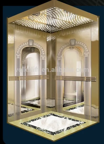 Home hydraulic lift elevator for luxuy villas house