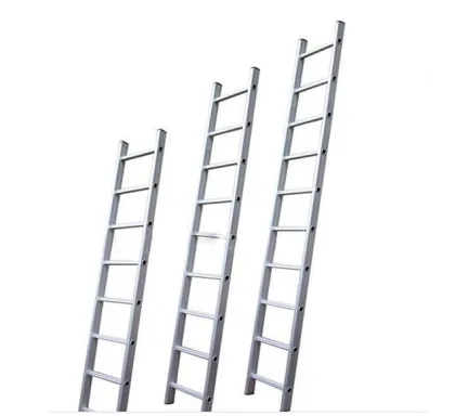 Safety China OEM Factory Multipurpose Aluminum Straight Ladder Step Aluminium Scaffolding Ladder