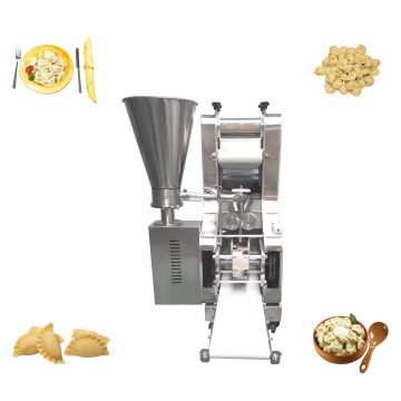 Slicer dan mesin pembentuk empanada otomatis