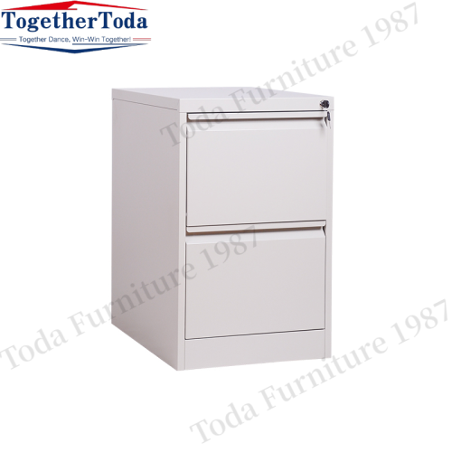 Two drawer vertical metal filing cabinets Filing cabinets