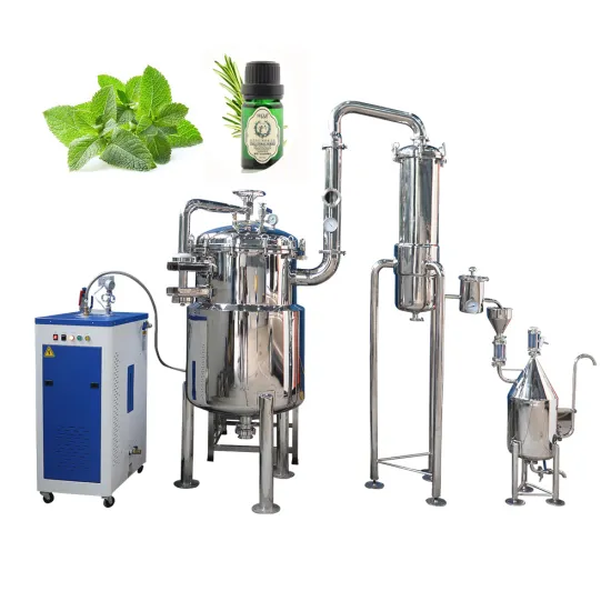 Mini Essential Oil Extractor Machine Jasmine Distillation Machine Perfume Extraction Machine