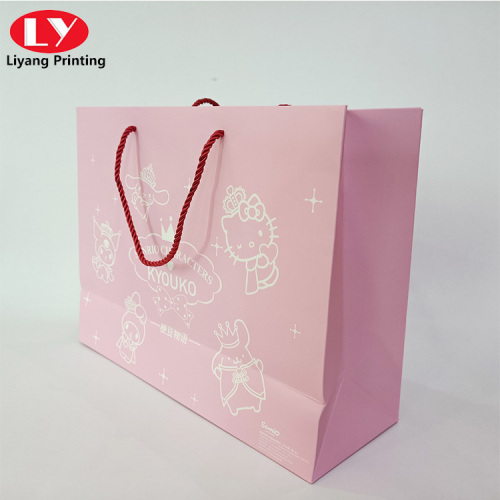 sacchetto regalo di carta per sacchetto di imballaggio cosmetico per la cura della pelle