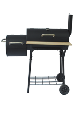 Wooded Charcoal BBQ Grill