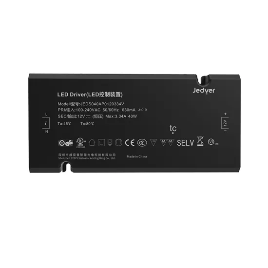 Anba Thin Driver Series 40W 100-240V AC to 24V DC Power Supply Adapter