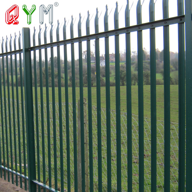 Palisade fencing की कीमतें दूसरे हाथ धातु palisade बाड़