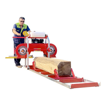 Rima CE18G 18 inç Taşınabilir Bant Sawmill - Ahşap Kesme Makinesi
