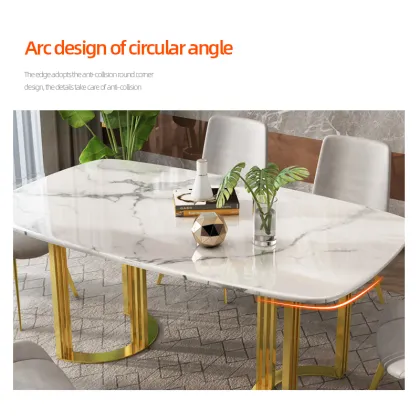 Modern Marble Dining Table Dining Room Furniture