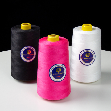 Factory Wholesale: Custom Colored 500g Spun Polyester Sewing Threads