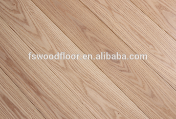 3.75"/5" width natural ash wood flooring