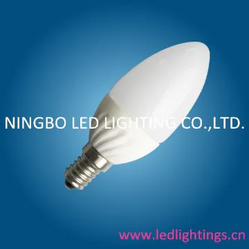 3W warmwhite & coolwhite optional, led Candle Bulb 360 degree SMD2835