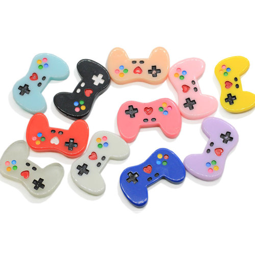 Kawaii Night Light Game Controller Flat Back Resin Cabochons Craft For Cellphone Case Decoration DIY Accessories Embellishments
