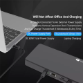 USB C Laptop Dock Hub 9 em 1 Thunderbolt 3