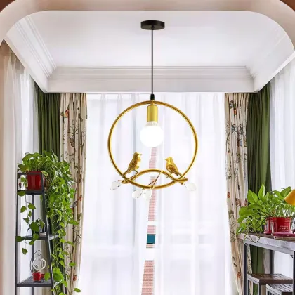 Nordic Creative Wrought Iron Aisle Lights