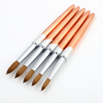 2022 New Design Logo Mixed Kolinsky Acrylic Nail Brush #06