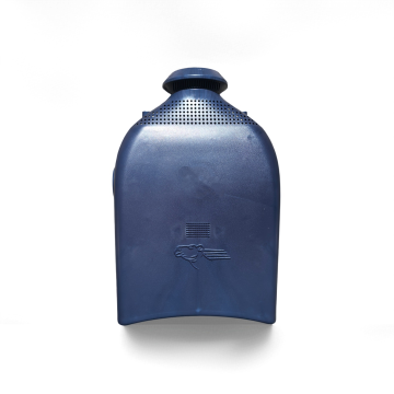 Custom Injection Blue Plastic shell hosuing