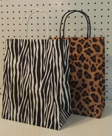 paper gift bag with print