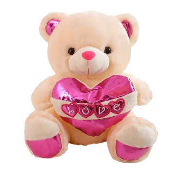 Wholesale Personalized Plush Bears: Valentine's Day 2024 I LOVE YOU Embroidered Teddy Bears