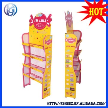 hot sale candy store equipment grocery shelf display rack