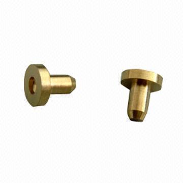 Brass turning rivets, less than 120mm length