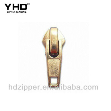Fancy zinc alloy metal zipper puller rhinestone customized shape for jacket