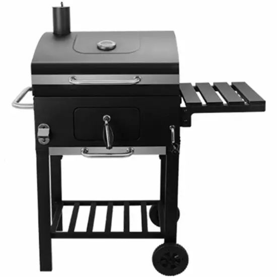 Highly Appreciated Best Selling Outdoor Charcoal Grill Commercial Trolley Smokeless BBQ Grill Machine