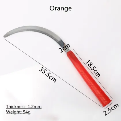 Farming sawtooth sickle garden grass sickle holding palm sickle cutter