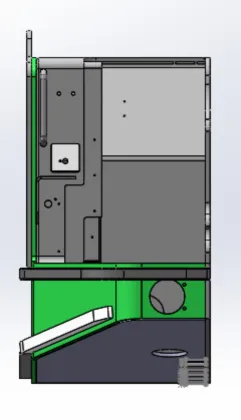 XUL514 High-Strength Sealed Left Fuel Tank Body