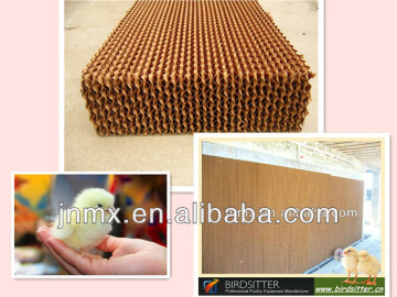 Hot selling greenhouse poultry pad cooling system for sale