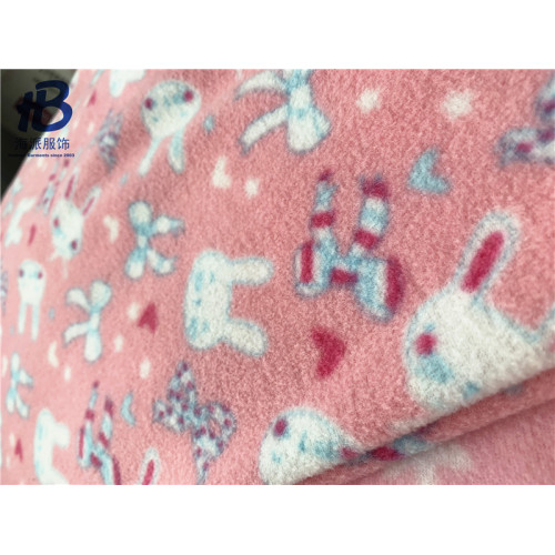 Knit DTY Printed Polar Fleece Knit printed Polar Fleece fabric Supplier