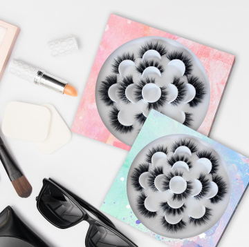 Wholesale High-Quality Customizable Synthetic Fiber Eyelash Kits for Professionals